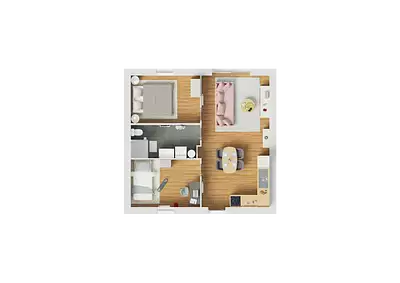 Maison neuve, 49 m²