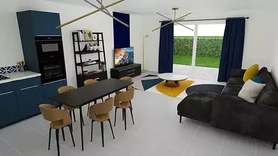 Maison neuve, 77 m²