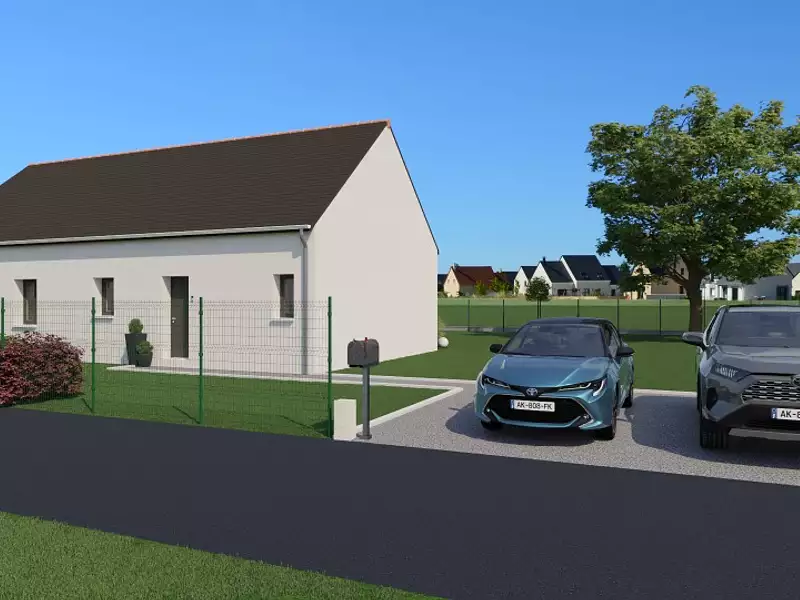 Maison neuve, 104 m² - Maillé (37800)