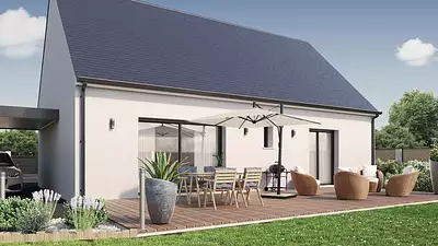 Maison neuve, 74 m²