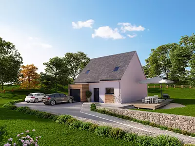 Maison neuve, 84,59 m²
