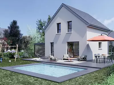 Maison neuve, 70 m² - Munchhouse (68740)