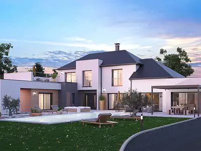 Maison neuve, 200 m²