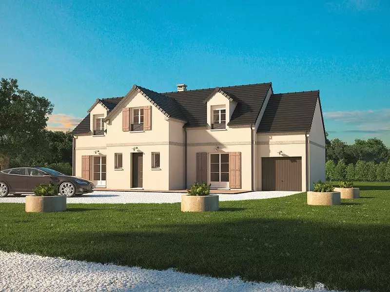Maison neuve, 145 m² - Livry-sur-Seine (77000)