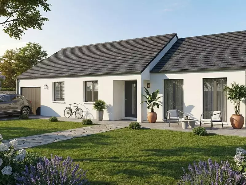 Maison neuve, 97 m² - Lachy (51120)