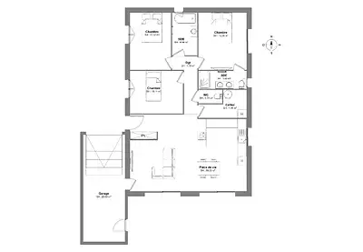 Maison neuve, 91 m²