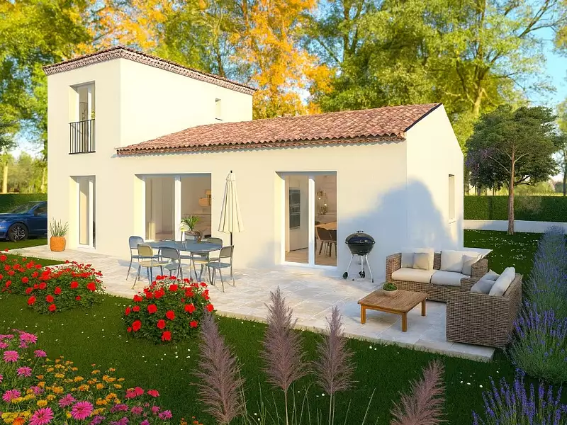 Maison neuve, 90 m² - Camps-la-Source (83170)