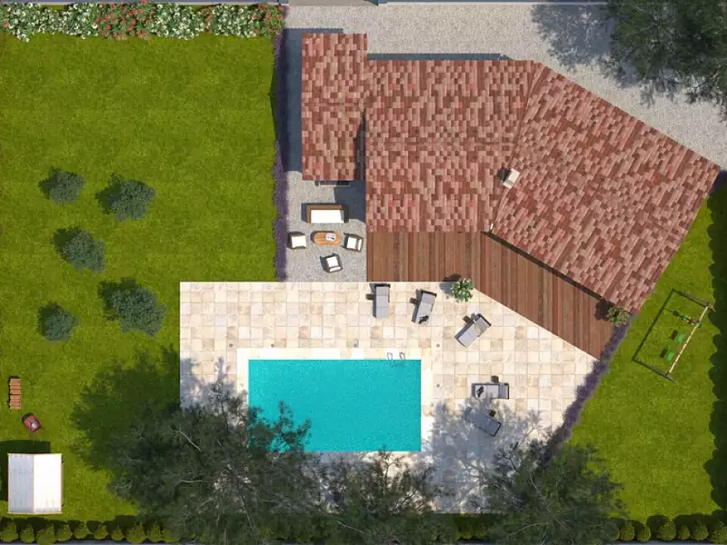 Maison neuve, 85 m² - Brignac (34800)