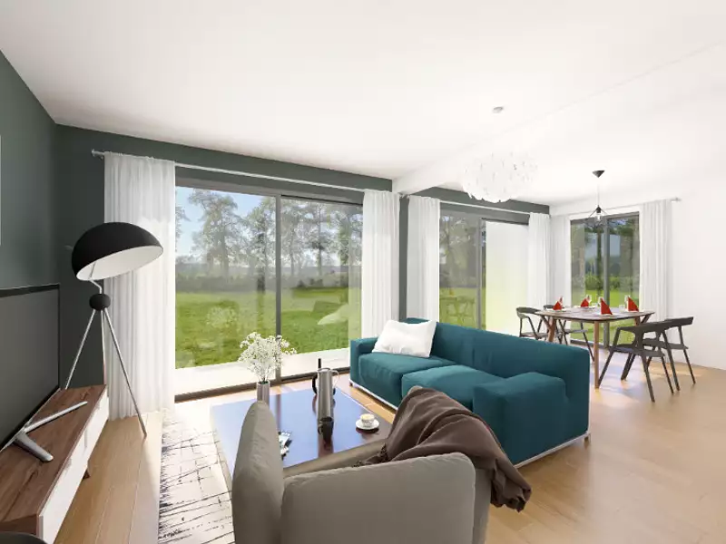 Maison neuve, 95 m² - Pointis-Inard (31800)