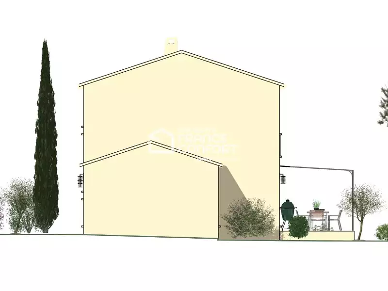 Maison neuve, 80 m² - Villelaure (84530)