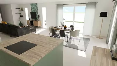 Maison neuve, 125 m²
