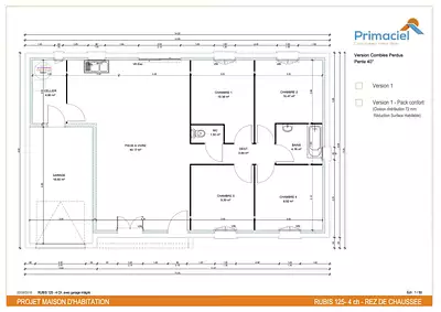 Maison neuve, 98 m²