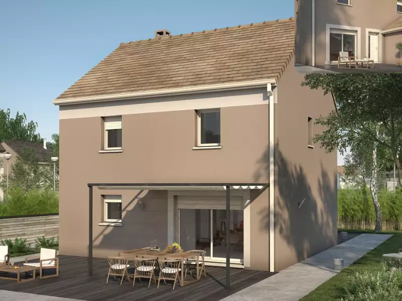 Maison neuve, 83 m² - Teloché (72220)