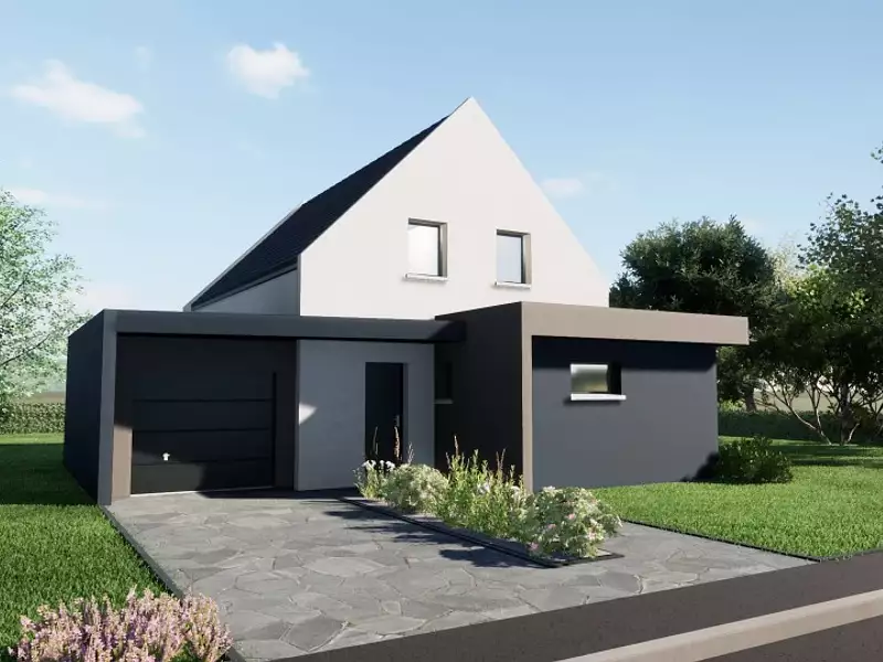 Maison neuve, 131 m² - Kertzfeld (67230)
