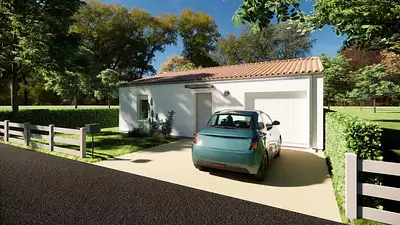 Maison neuve, 68 m²