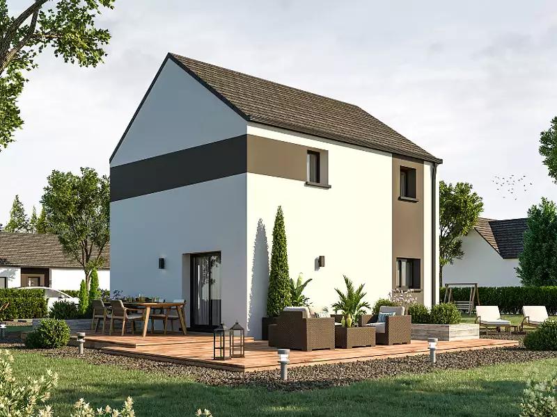 Maison neuve, 75 m² - Plouescat (29430)