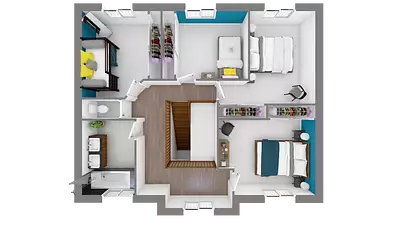 Maison neuve, 127,87 m²