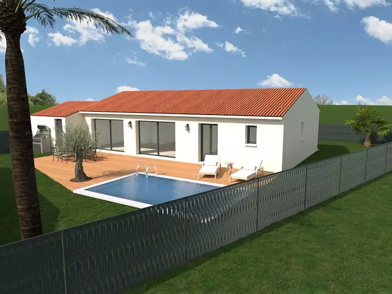 Maison neuve, 108 m² - Pollestres (66450)