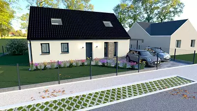 Maison neuve, 80 m²