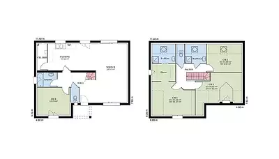 Maison neuve, 102 m²