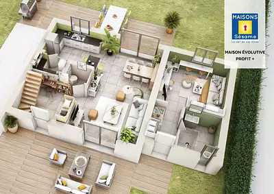 Maison neuve, 111 m²