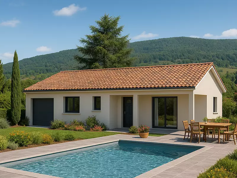 Maison neuve, 100 m² - Villeneuve (04180)