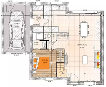 Maison neuve, 85 m²