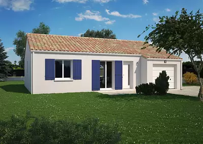 Maison neuve, 73 m²