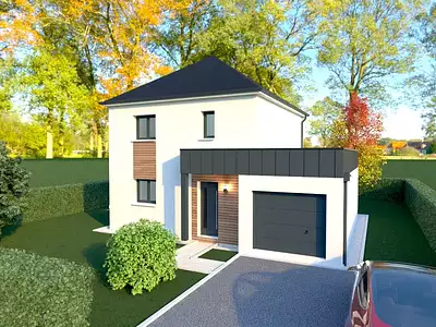 Maison neuve, 90 m²