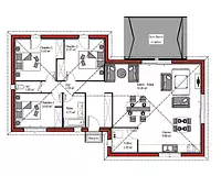 Maison neuve, 100 m²