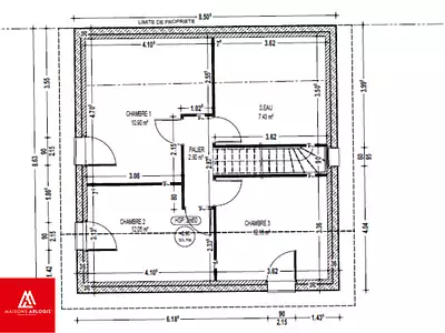 Maison neuve, 96 m²