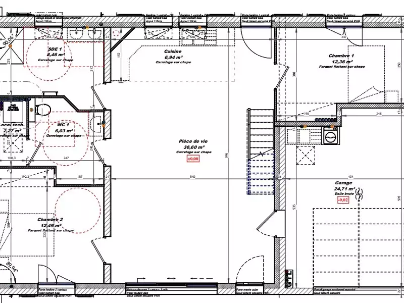 Maison neuve, 140 m² - Saint-Maixent-sur-Vie (85220)
