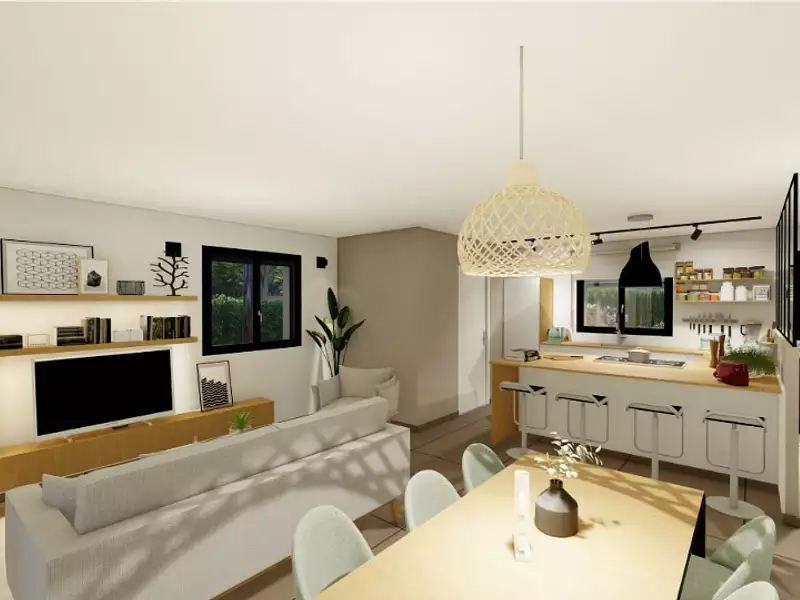 Maison neuve, 80 m² - Semussac (17120)