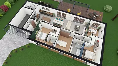 Maison neuve, 125 m²