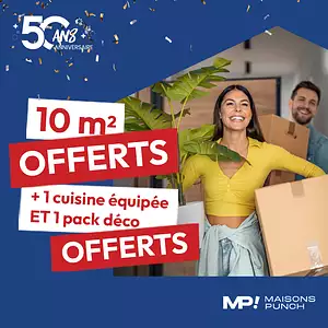 Maison neuve, 60 m²
