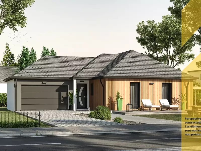 Maison neuve, 130 m² - Plogastel-Saint-Germain (29710)