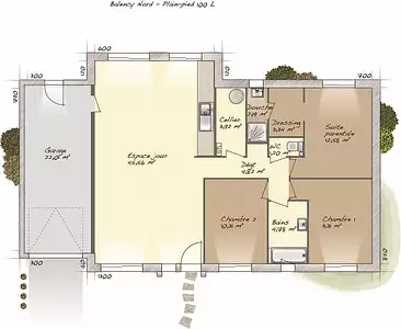 Maison neuve, 92 m²