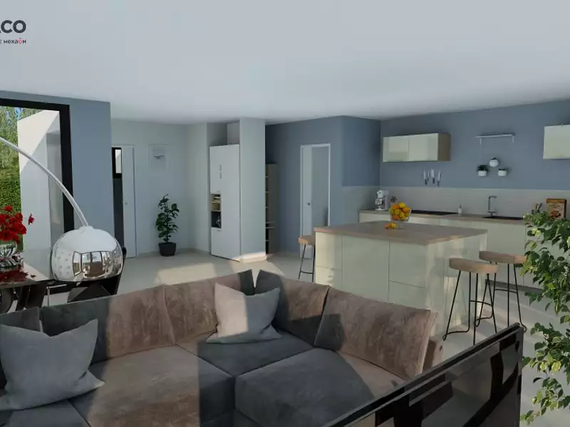 Maison neuve, 134 m² - Hauville (27350)