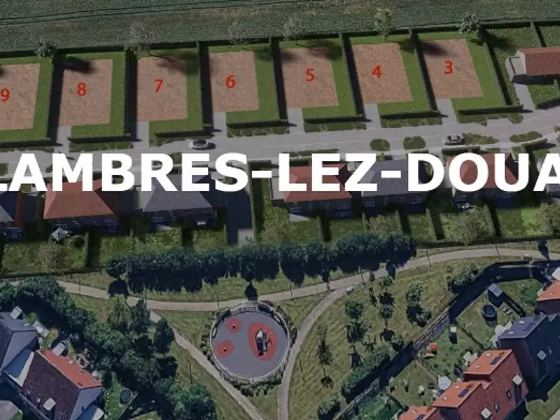 Terrain à bâtir, 549 m² - Lambres-lez-Douai (59552)