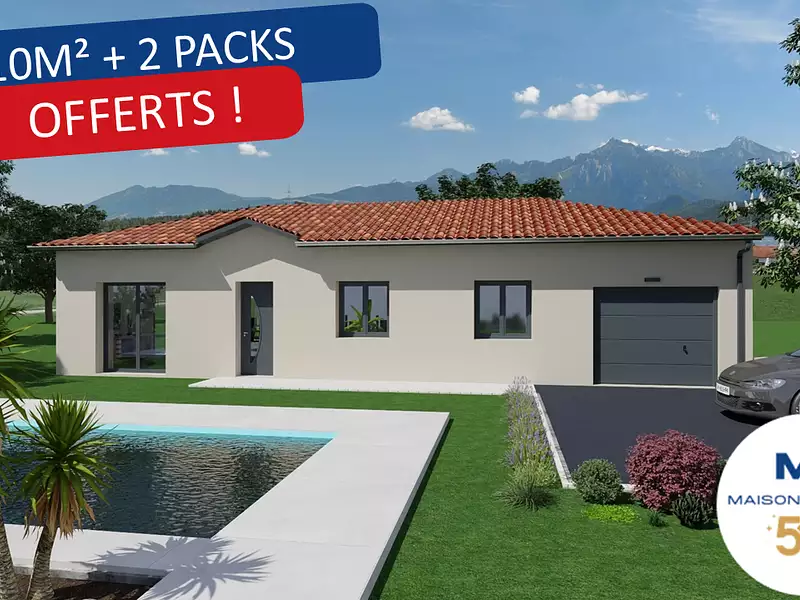 Maison neuve, 80 m² - Saint-Paul-de-Varax (01240)