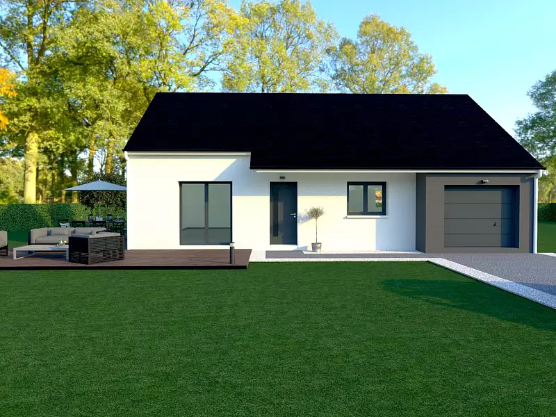 Maison neuve, 84,28 m² - Fleury-sur-Andelle (27380)