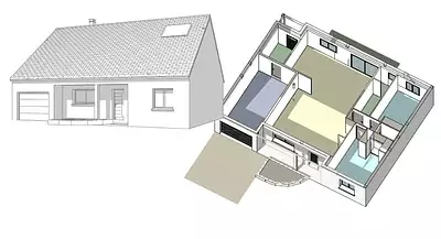 Maison neuve, 104 m²