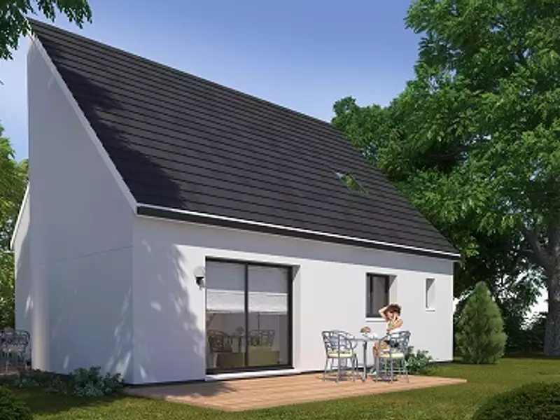Maison neuve, 88,71 m² - Gauciel (27930)