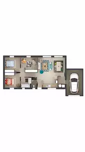 Maison neuve, 98 m²