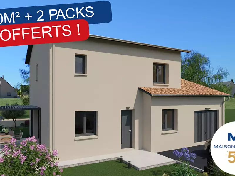 Maison neuve, 105 m² - Saint-Symphorien-d'Ancelles (71570)