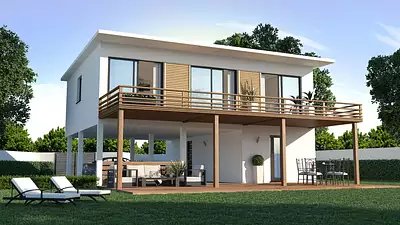 Maison neuve, 93 m²