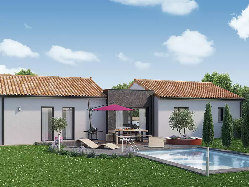 Maison neuve, 93 m² - Le Champ-Saint-Père (85540)