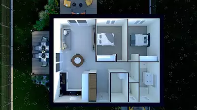 Maison neuve, 64 m²