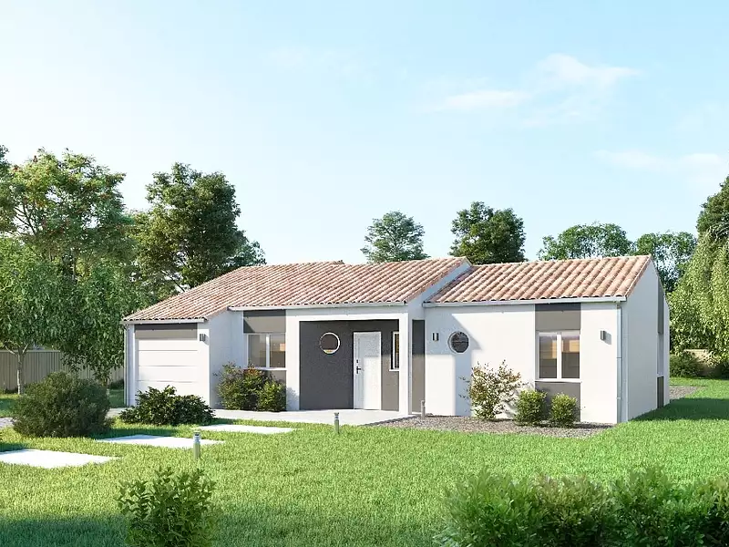 Maison neuve, 80 m² - Bergerac (24100)
