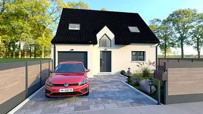 Maison neuve, 114,41 m²